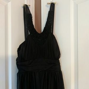 Long black dress NWT